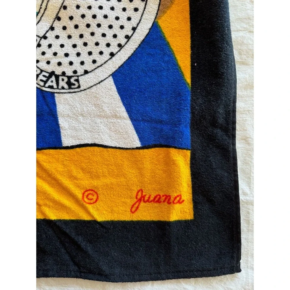 NWT 80s Beach Towel Juana TerriMondo 29